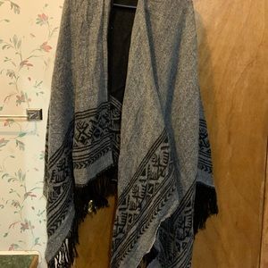 Southwest style poncho